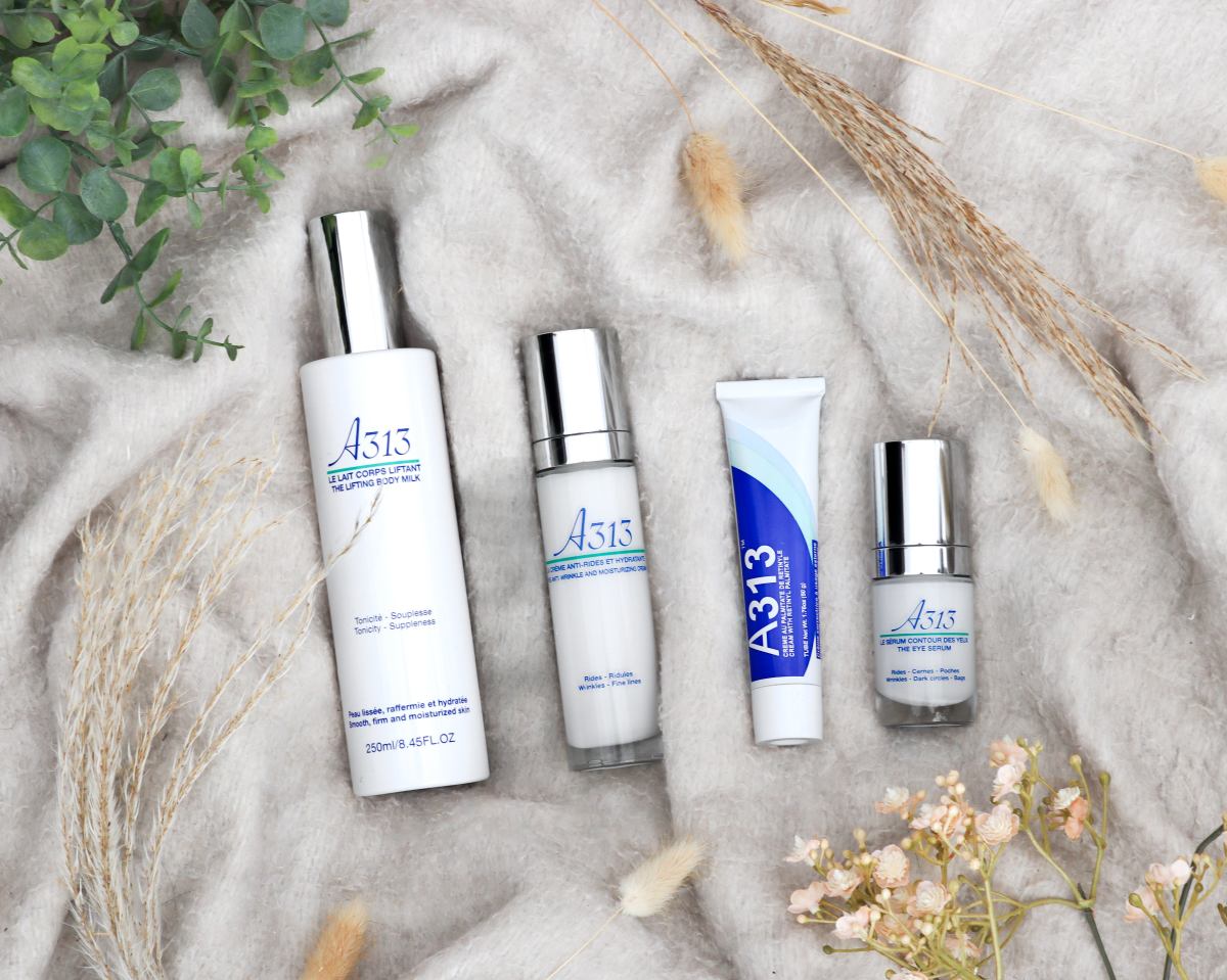 A313 skincare products